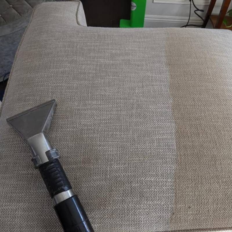 Commercial Upholstery Cleaning Results