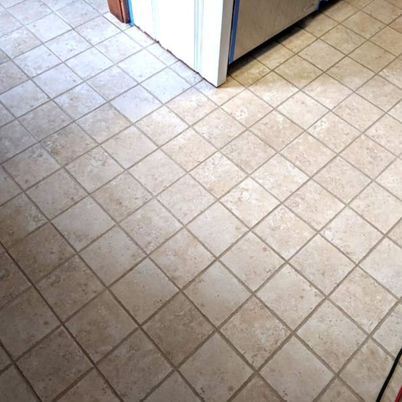 After Tile and Grout Cleaning
